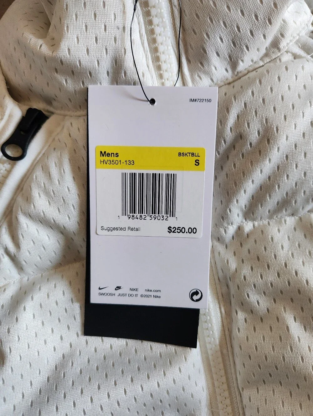 Nike  LeBron James Therma-Fit Mens 2 in 1 Jacket HV3501-133 Sz S NWT